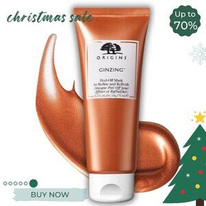 Origins GinZing Peel-Off Mask to Refine and Refresh for Women, 2.5 Oz / 75 ml